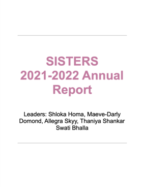 SISTERS 2019/2020 Report